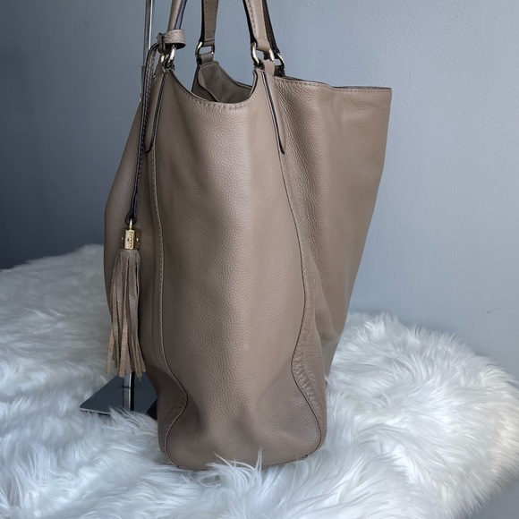 Gucci Soho Interlocking GG Tote Bag Leather Handbag - Picture 3 of 14